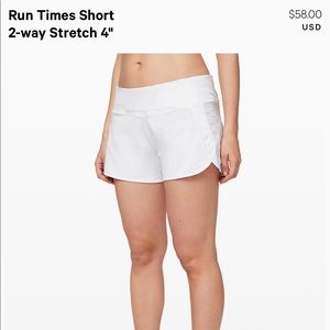 Lululemon Run Times Short